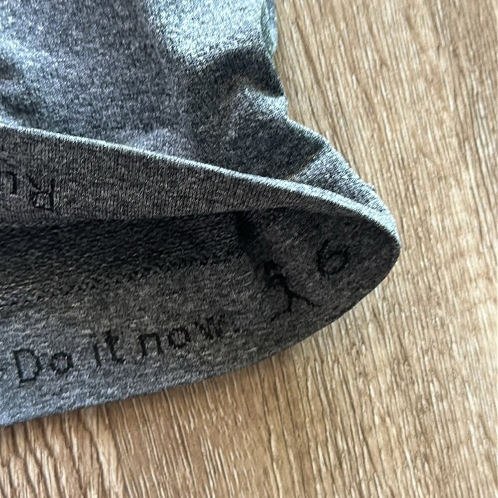 Lululemon Swiftly Racerback Tank Top Grey 6 Lightweight - Picture 3 of 5